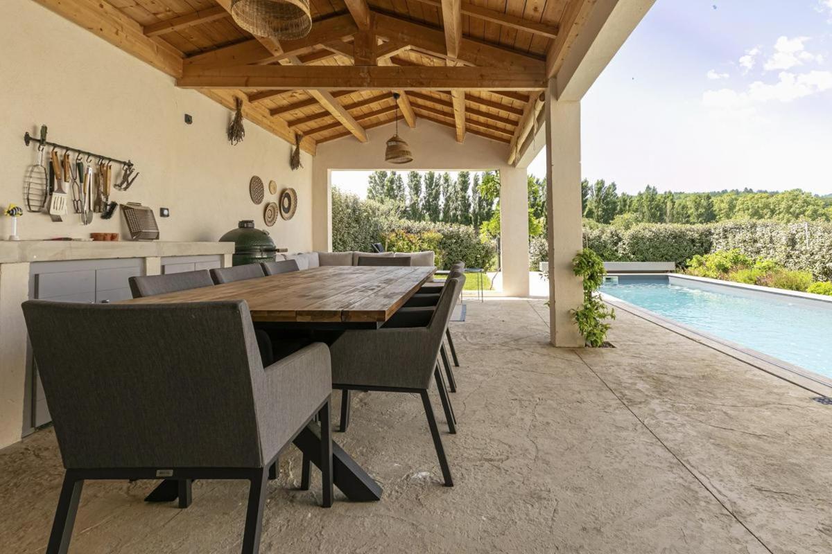 Onze Villa In Provence, Mont Ventoux, New Luxury Villa, Private Pool, Stunning Views, Outdoor Kitchen, Big Green Egg Malaucène Esterno foto